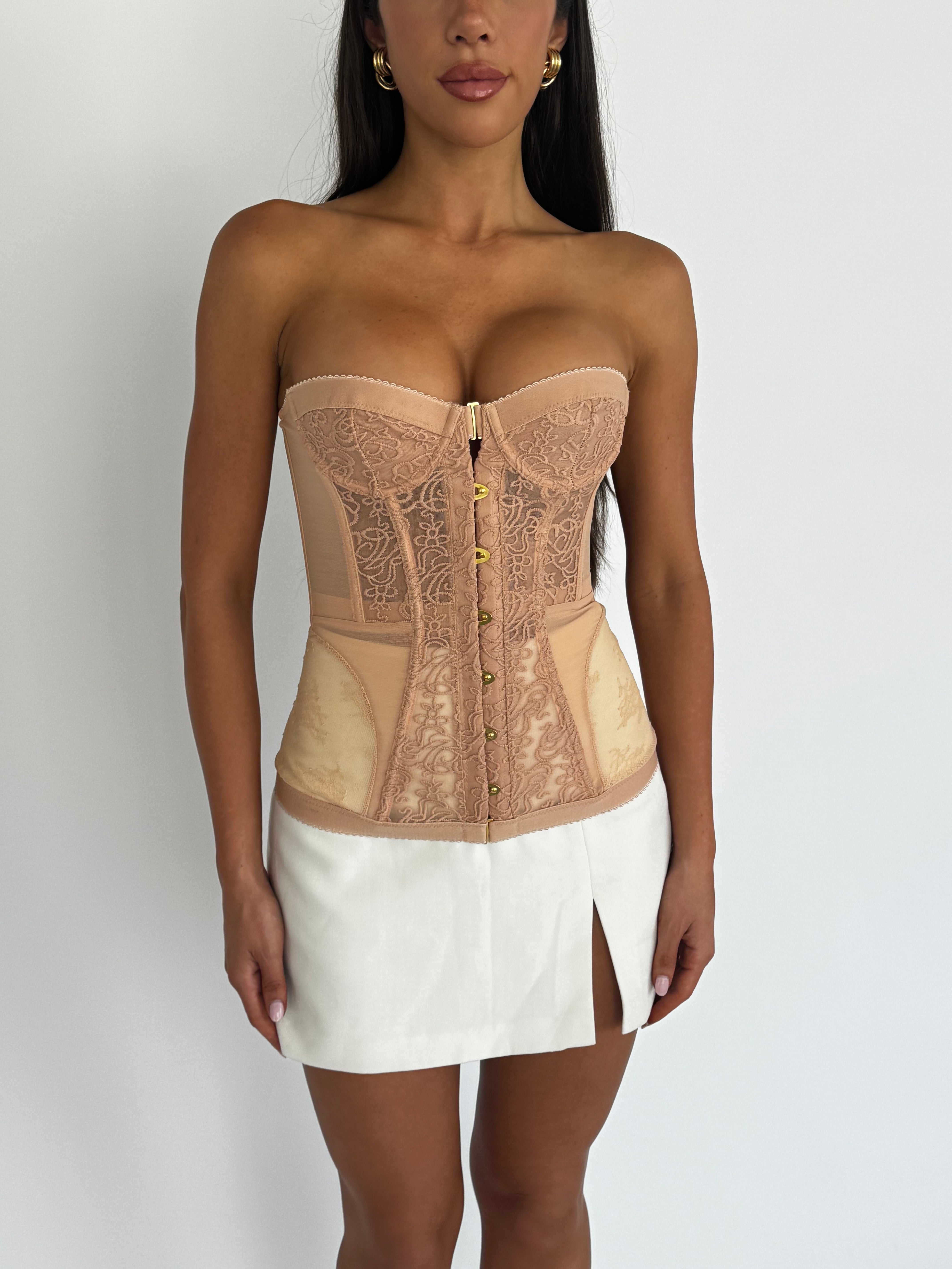 LUNA CORSET - FAWN