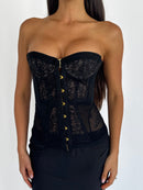 LUNA CORSET - BLACK