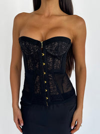 LUNA CORSET - BLACK