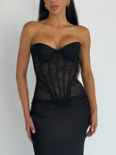 STELLA LACE CORSET TOP