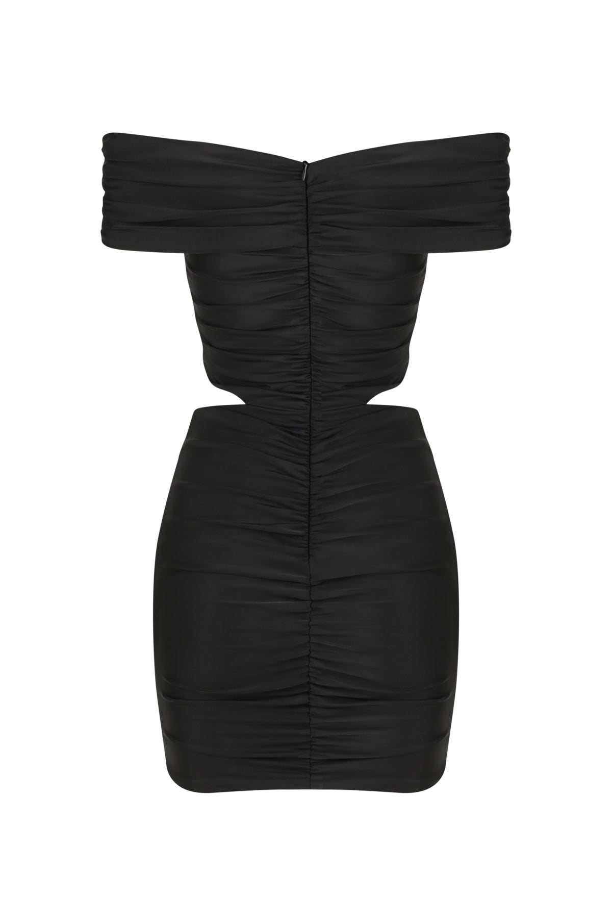 ALAIA MINI DRESS - BLACK