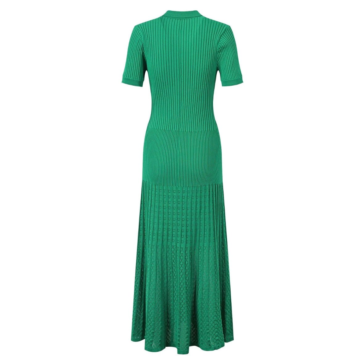 AUBREY KNIT DRESS - GREEN